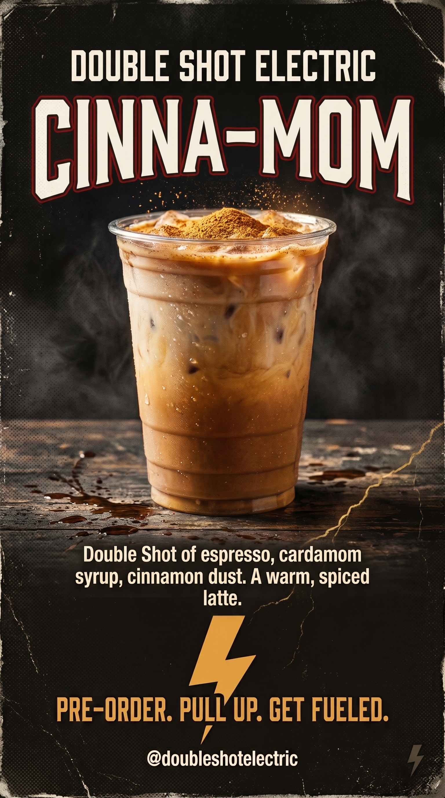 Cinna-Mom espresso drink