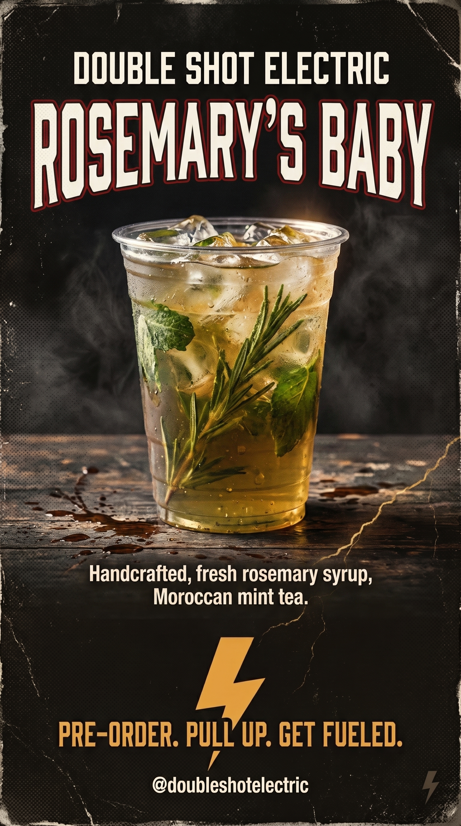 Rosemary's Baby tea drink